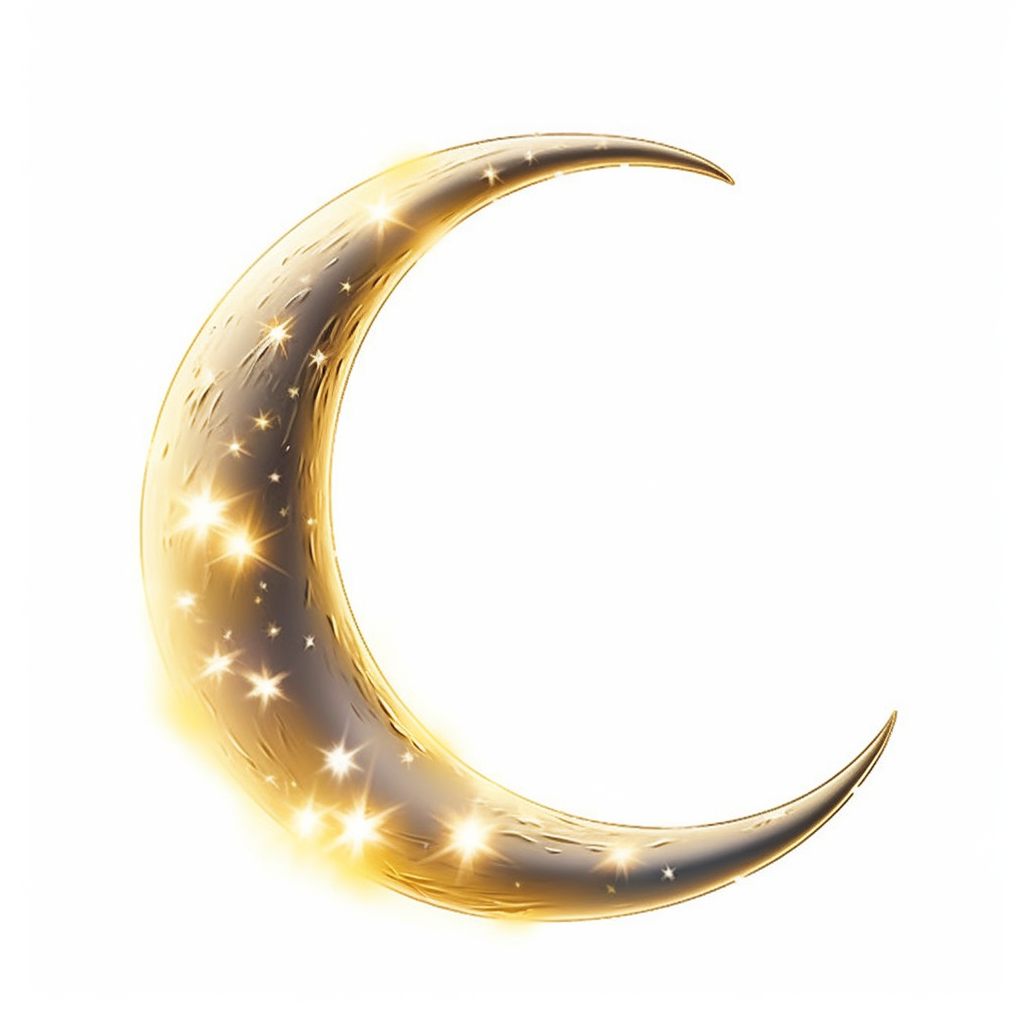 crescent moon clipart