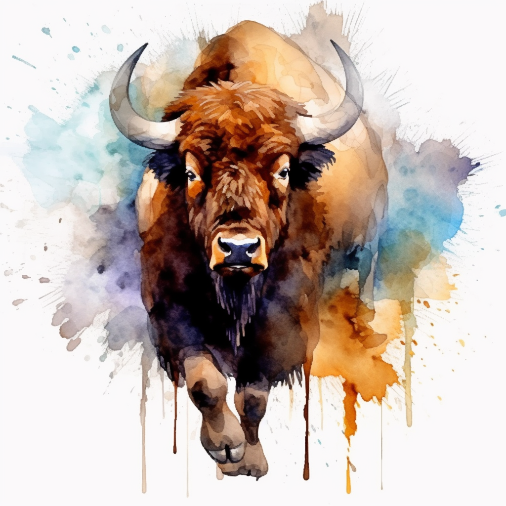 bison cliparts