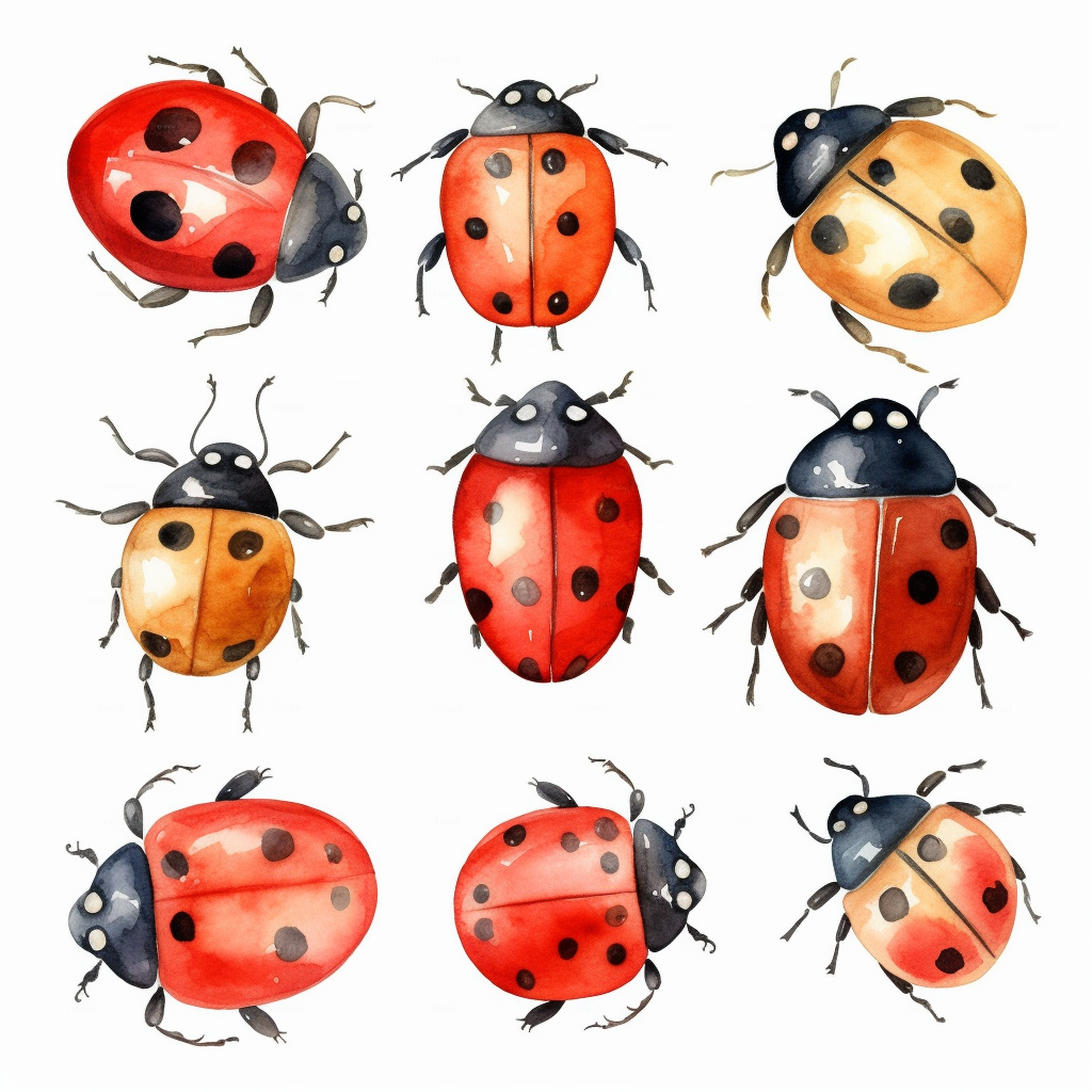 cute ladybug clipart