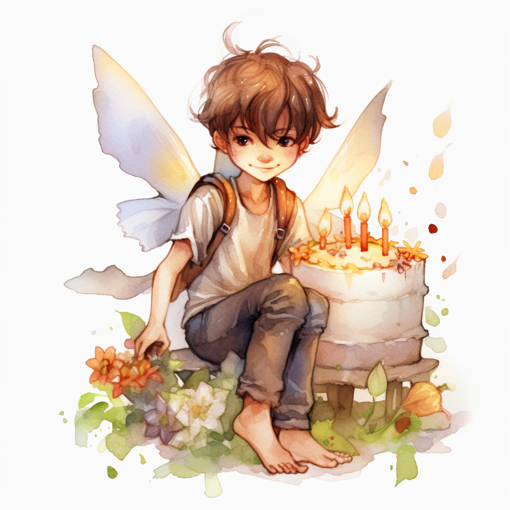 boy birthday cliparts