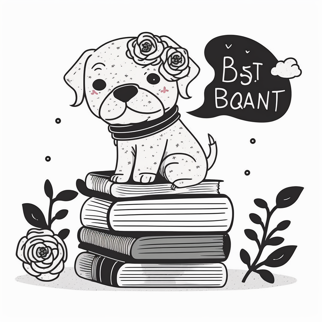 kids reading clipart