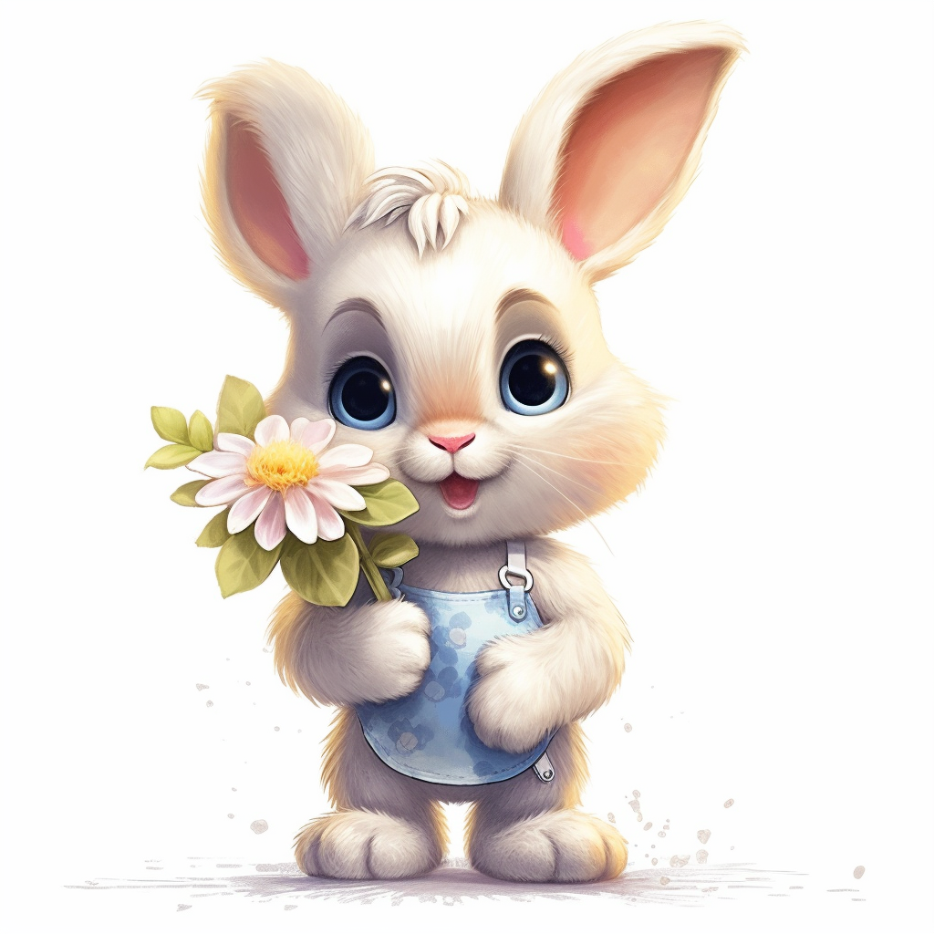 flower cartoon clipart