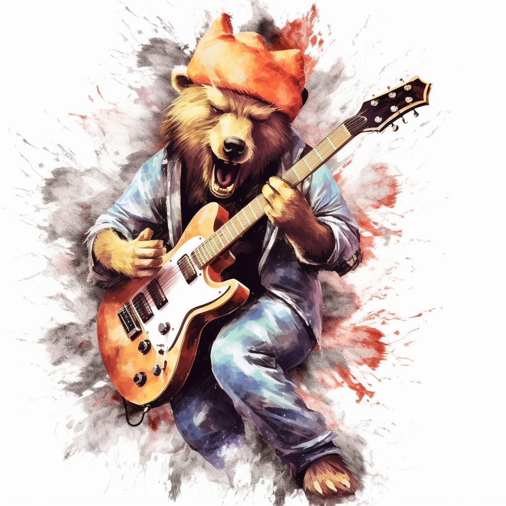 electric guitar clipart