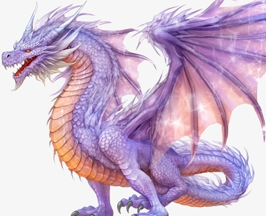the dragon transparent background, purple dragons transparent background png clipart, in the style of jerry pinkney, oriental ism, michael whelan, light purple and orange, rtx on, xu bing, pseudo-realistic