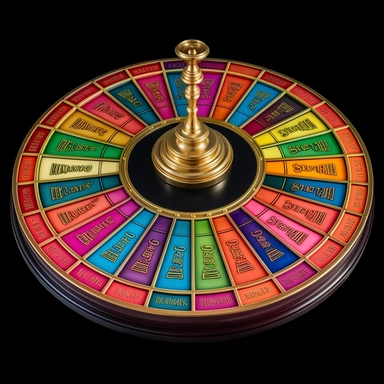 Vintage 1981 Original Trivial Pursuit Master Board Game Genus Edition, bold colors, retro neon style, photorealistic, high-resolution photography, transparent background PNG clipart – ar 16:9