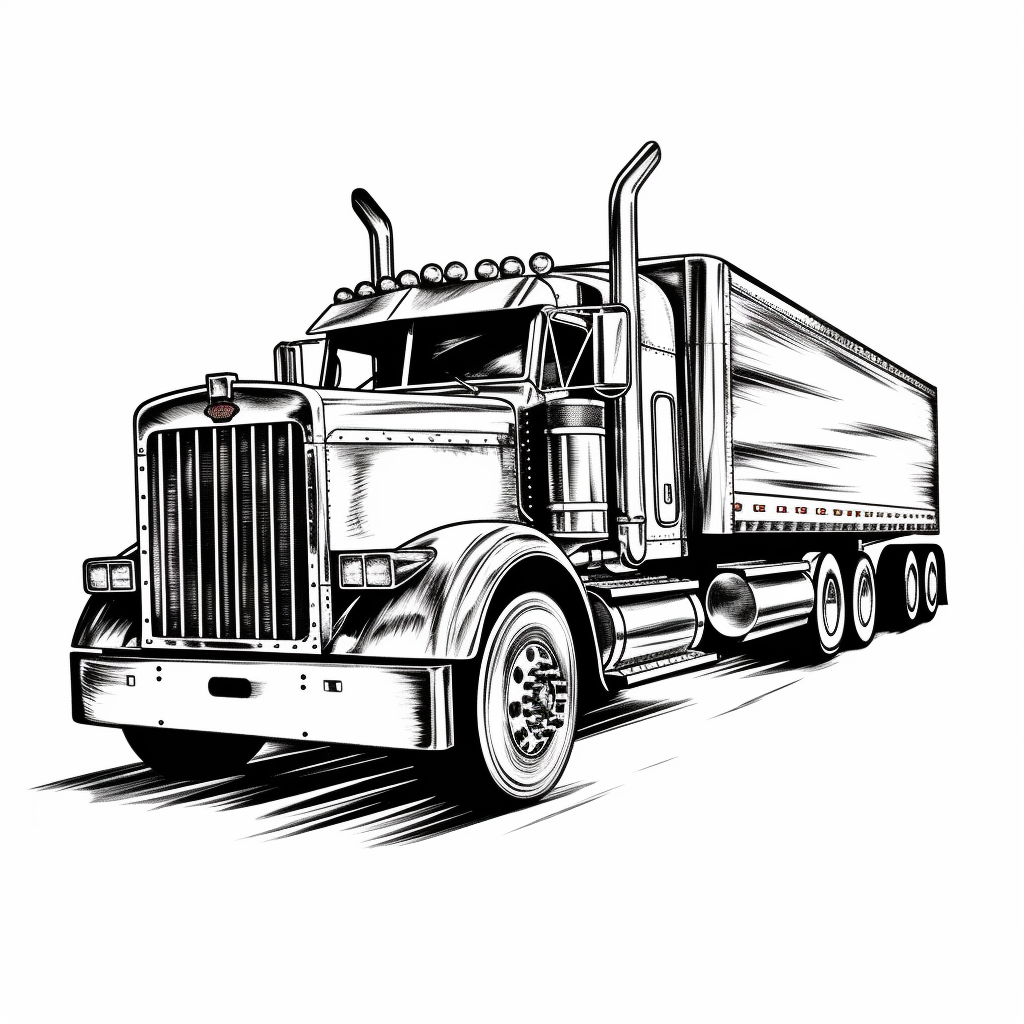 black truck cliparts