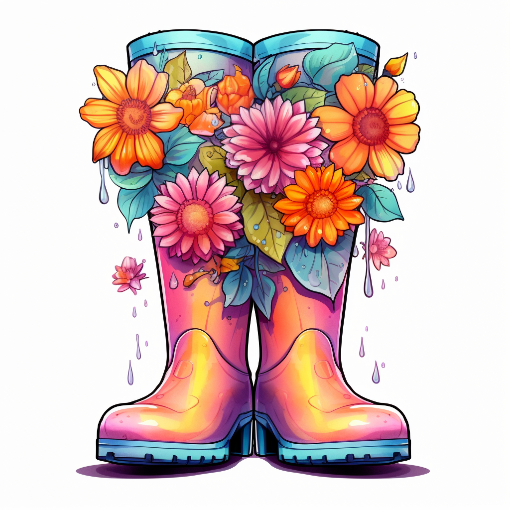 autumn flowers cliparts