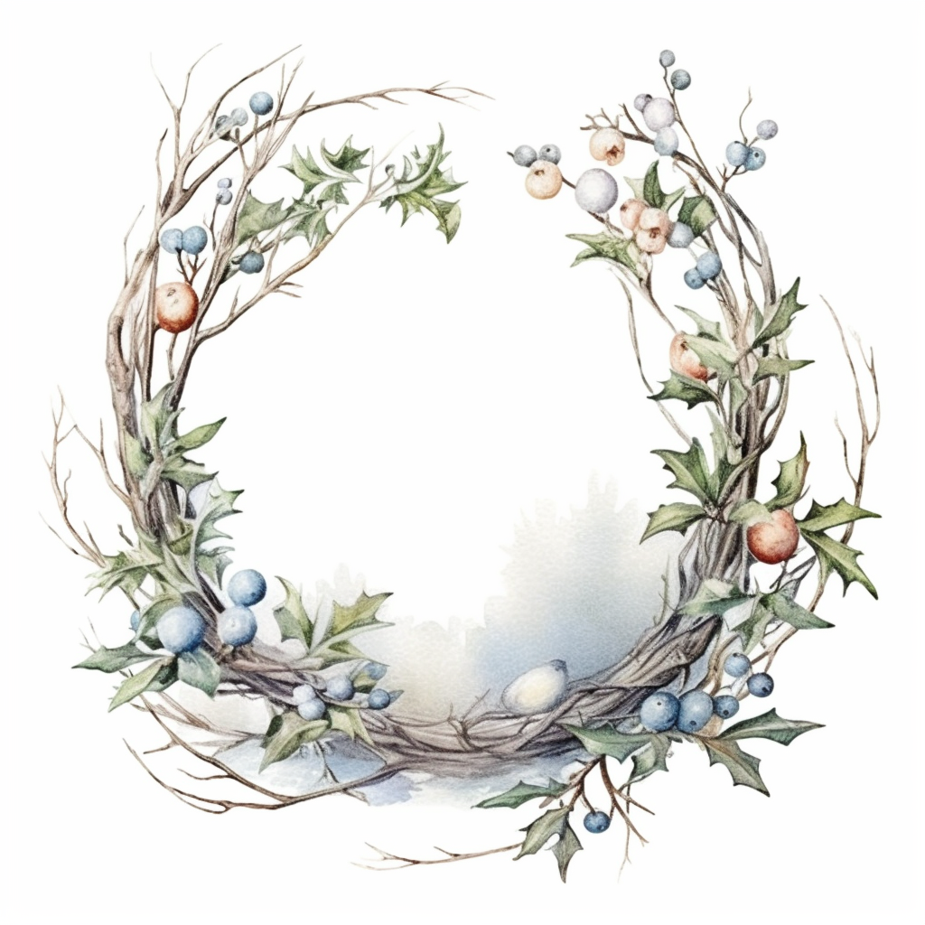 christmas frame cliparts