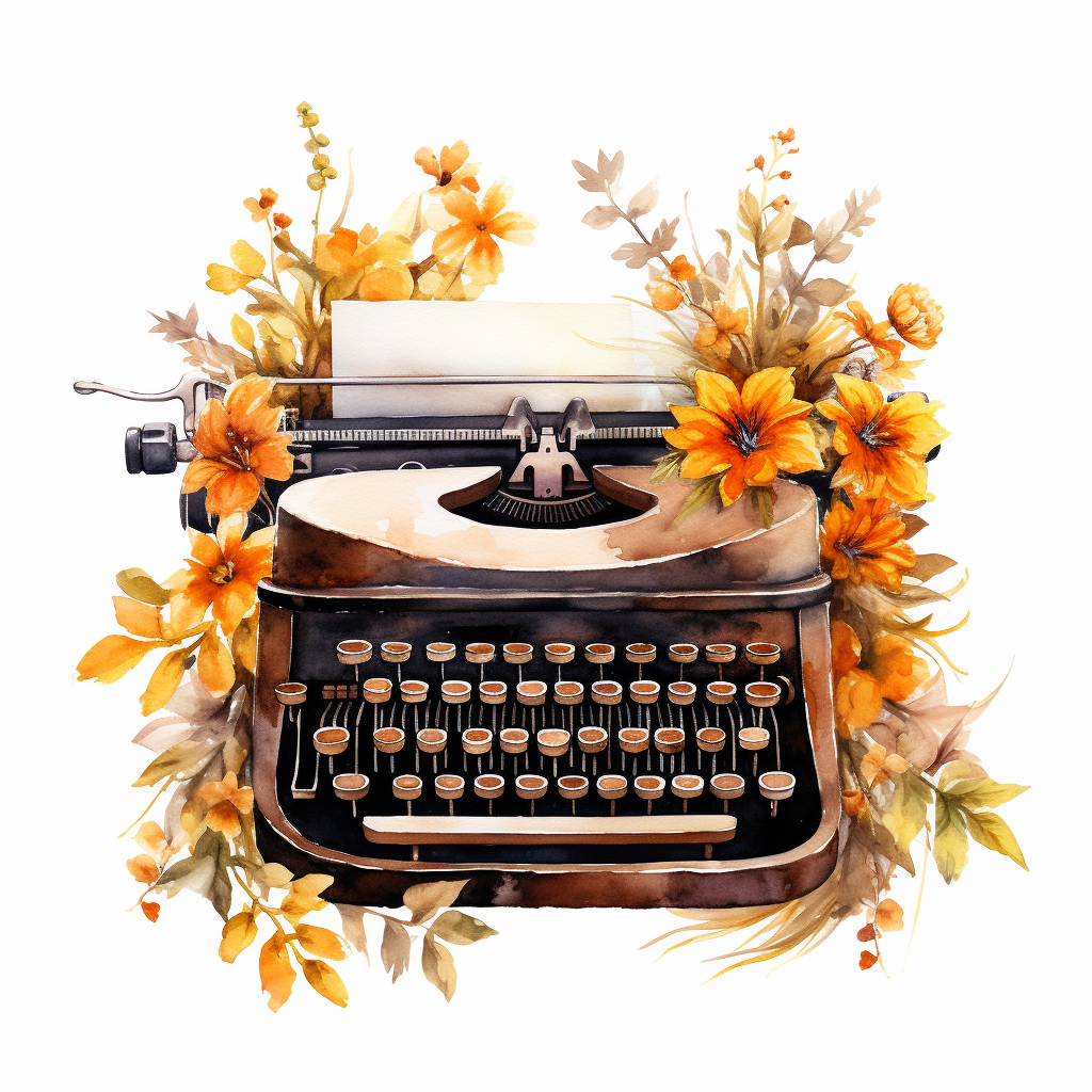 orange flowers cliparts