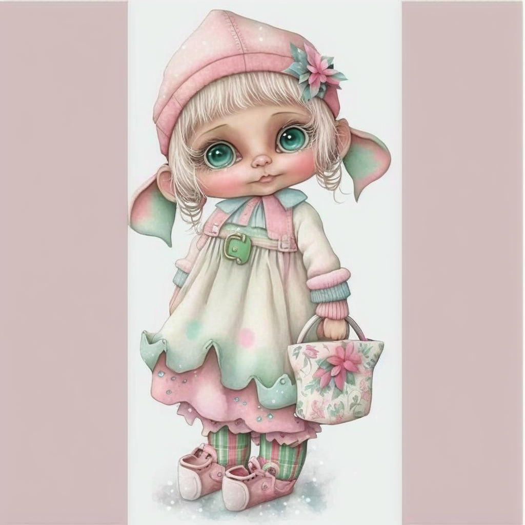 christmas elves clipart