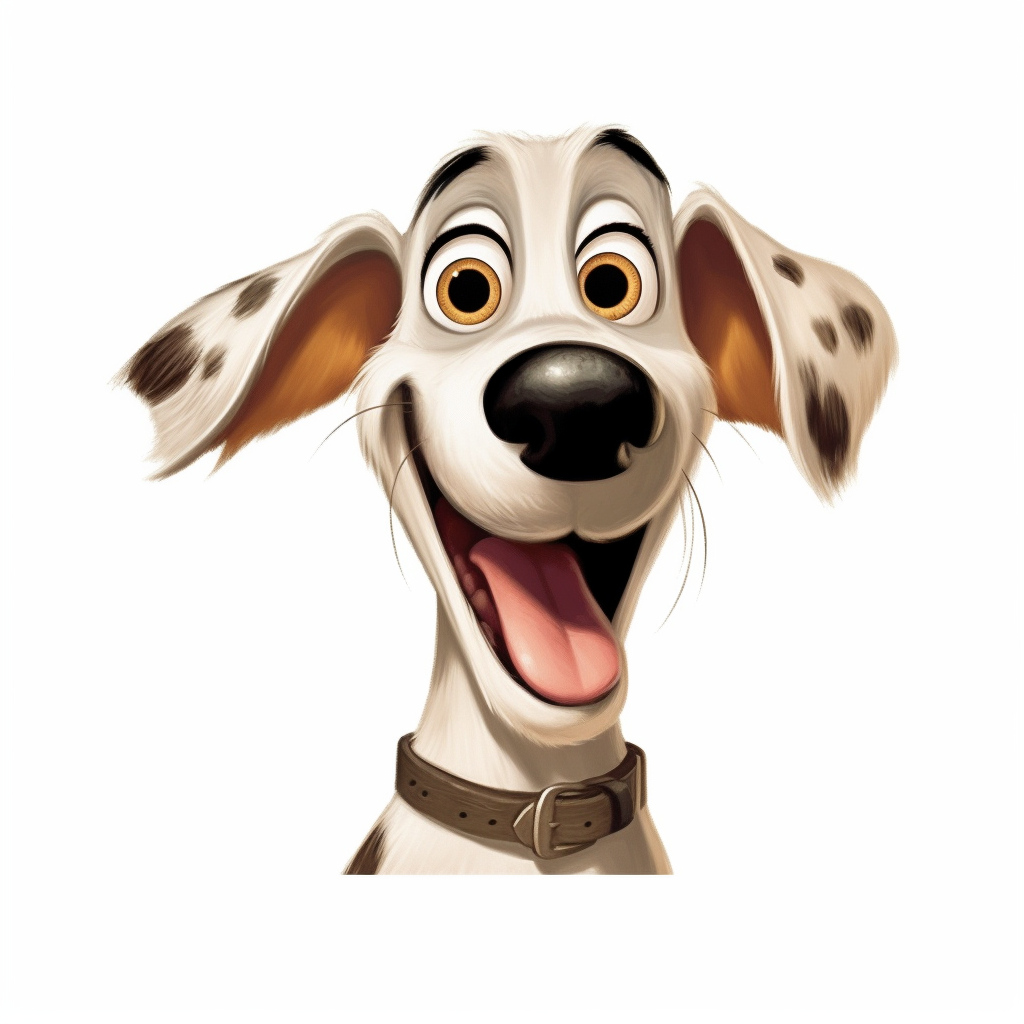 funny dog clipart