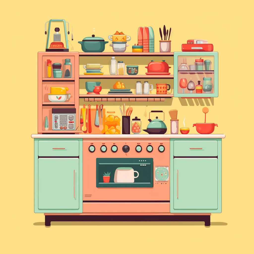 kitchen cabinet cliparts