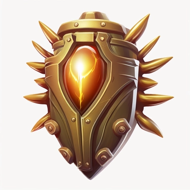 Bullet clipart. Hearthstone Style. transparent background