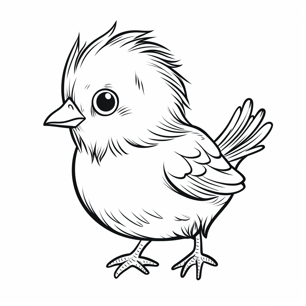 birds line cliparts