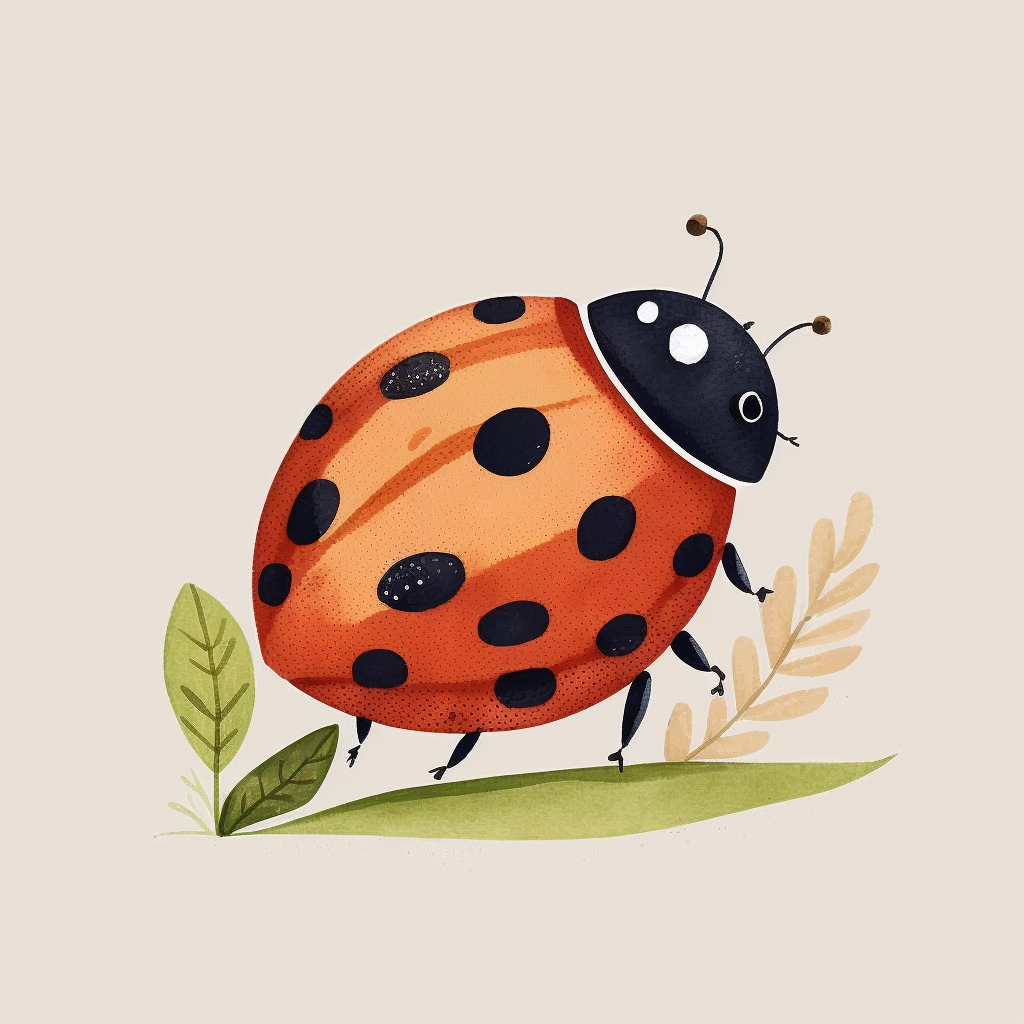 animated ladybug clipart