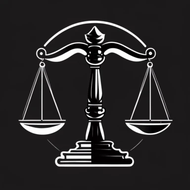 Scales of justice symbol, black and white, illustration, clipart, simple cartoony vector