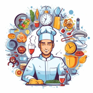 need clipart image cook, clean, communicate, problem solve, budget, manage time, prepare for work and college, and be mentally and physically healthy