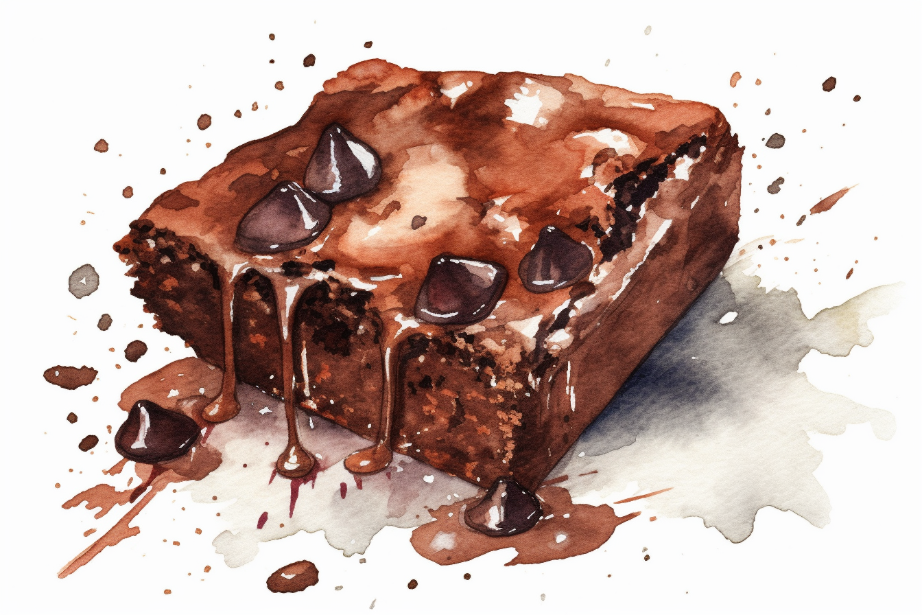 chocolate brownie cliparts