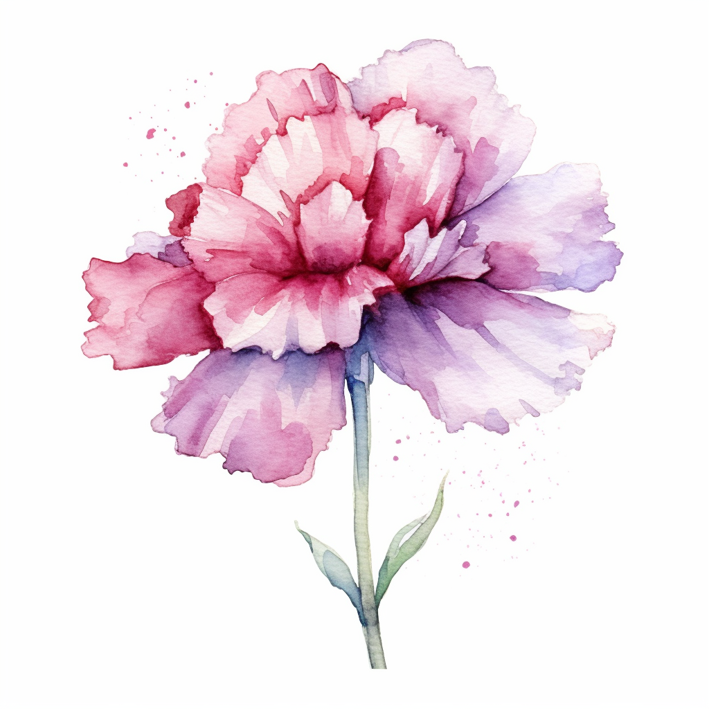 carnation flower cliparts