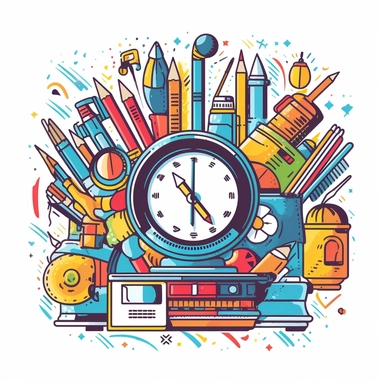 Education vector clip art