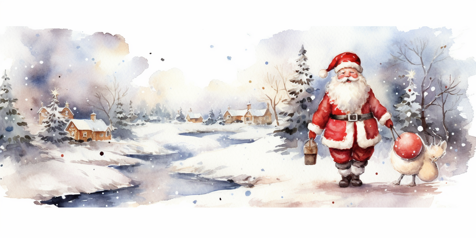 blue santa cliparts