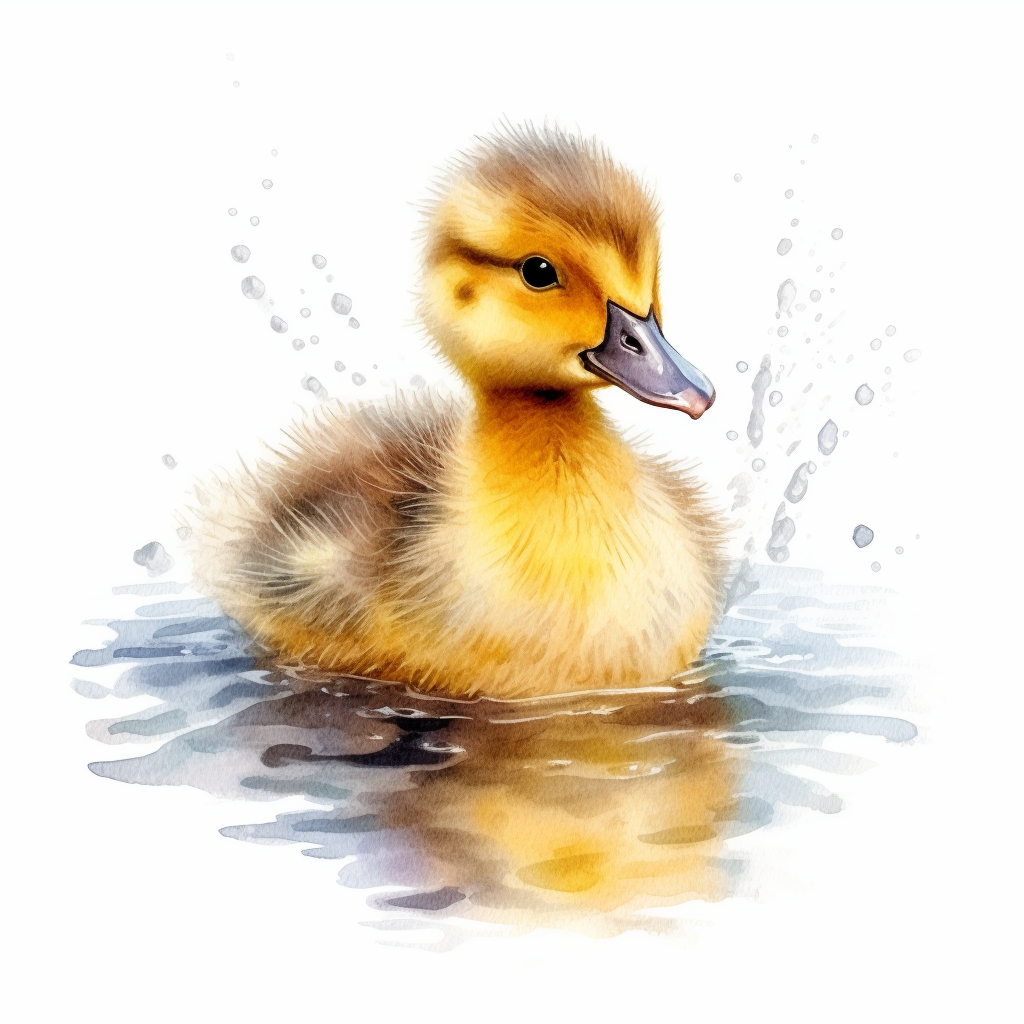 ducklings clipart