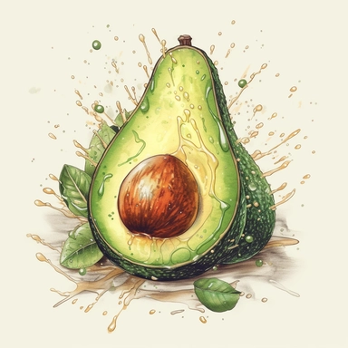 T shirt Vector, Avocado and cream, Watercolor, vector, white background, clipart,flat illustration, Vector, 4K, Art station, digital print, highly detailed clean, A detailed illustration a field,3D vector art, cute , fantasy art, watercolor effect, bokeh, Adobe Illustrator, hand-drawn, digital painting, low-poly, soft lighting, bird's-eye view, isometric style, retro aesthetic, focused on the character, 4K resolution,vector image, photorealistic masterpiece, professional photography flat backgro