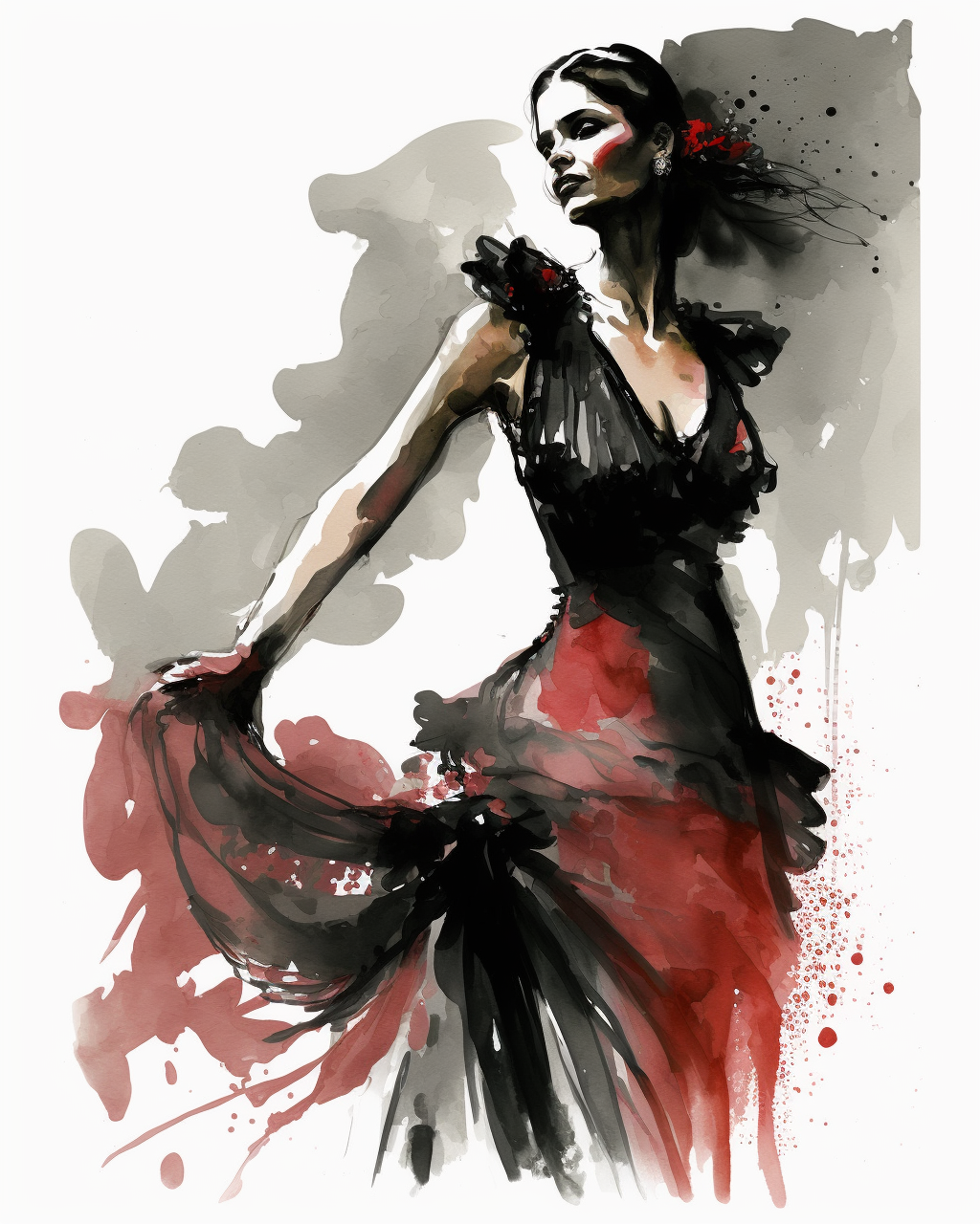 flamenco cliparts