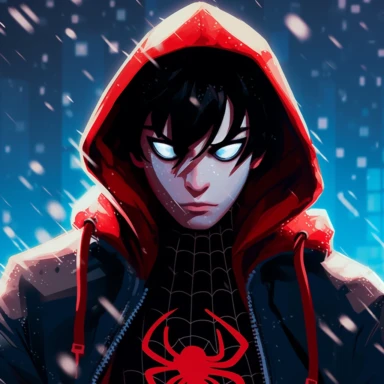 spiderman mayday parker, in the spider verse clipart