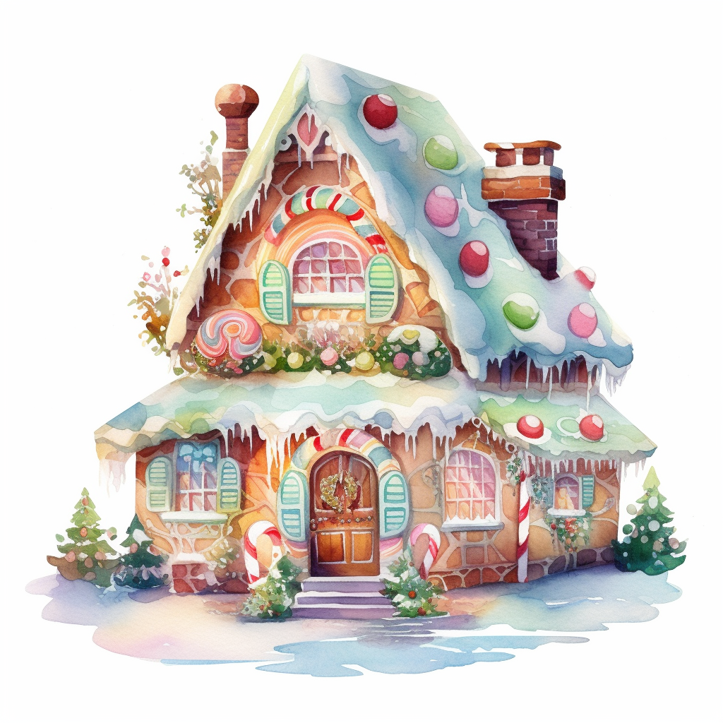 candy house cliparts
