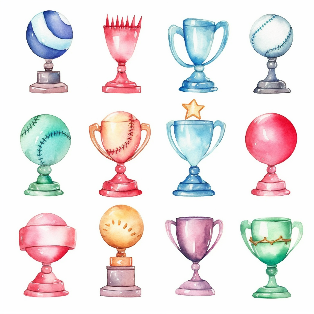 cartoon trophy cliparts