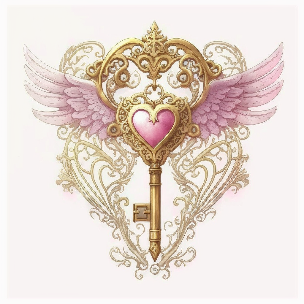 golden key cliparts