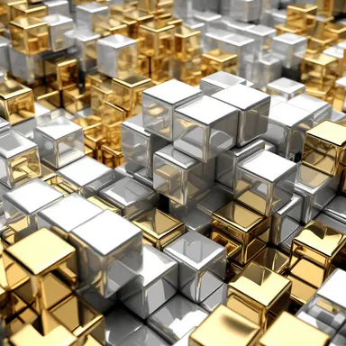 Gold Platinum. Silver or white gold platinum blocks cubes background. Modeling 3d illustration. wealth rich mining bitcoin concept . Money growing business finance success clipart: box, three-dimensional, gold, cube, success, abstract, background, block, design, element