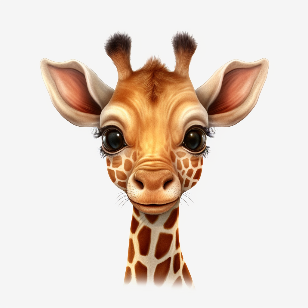 animated giraffe cliparts