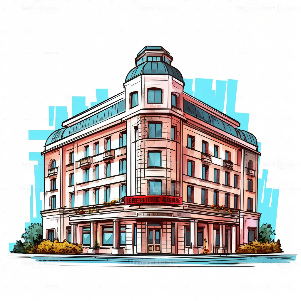 a hotel cliparts