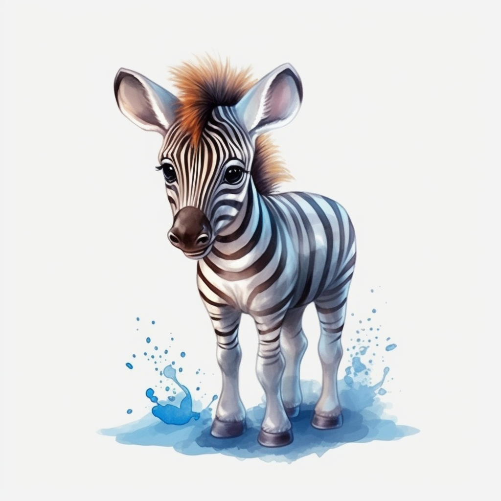animated zebra cliparts