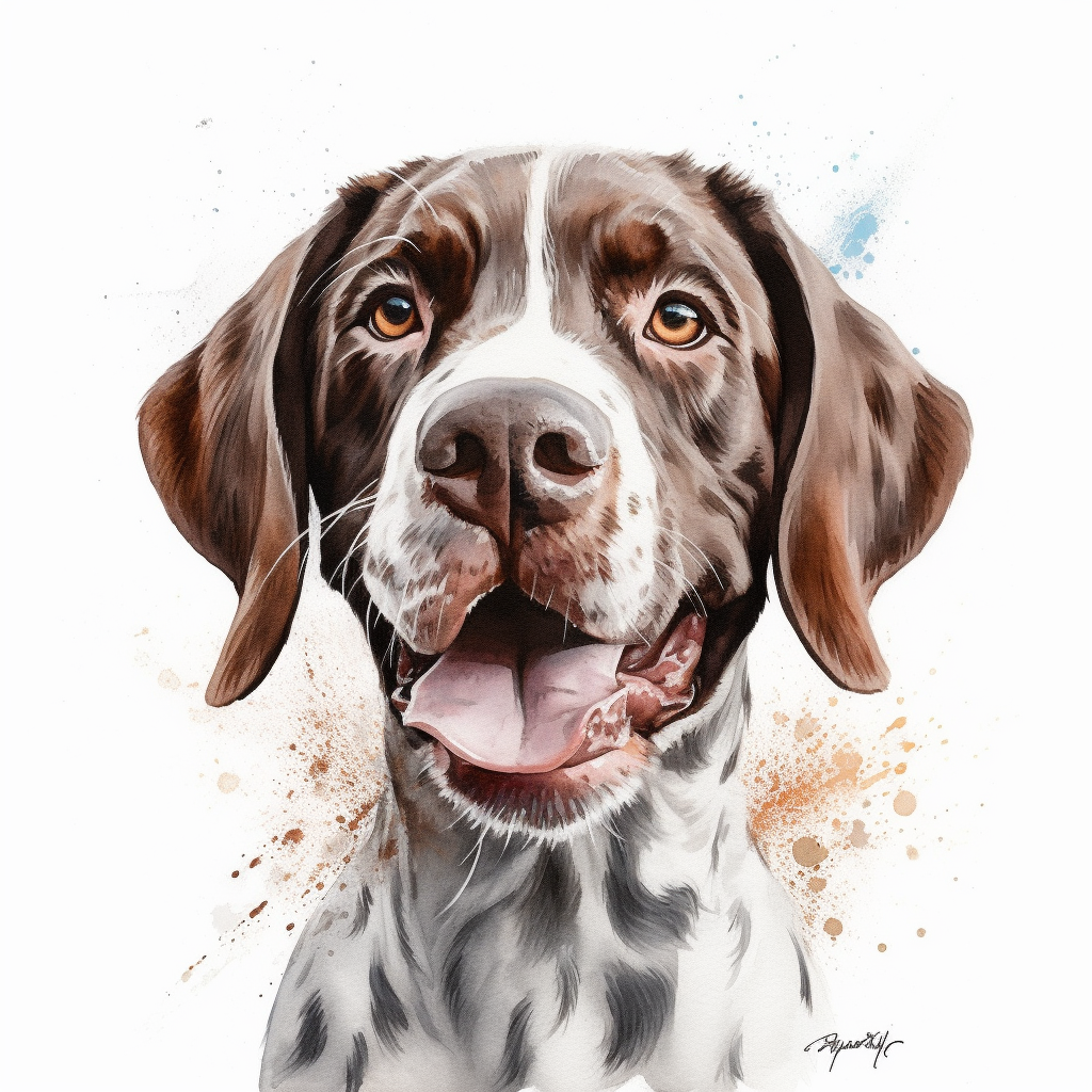 dog pointer cliparts
