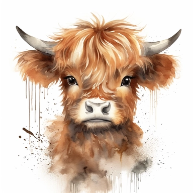 Craft Supplies & Tools,Canvas & Surfaces,Stencils, Templates & Transfers,Clip Art & Image Files,nursery wall art,baby animals,clipart ,baby animal prints,watercolor clipart,highland cow print,sublimation designs,sublimation template,farm clipart,commercial use