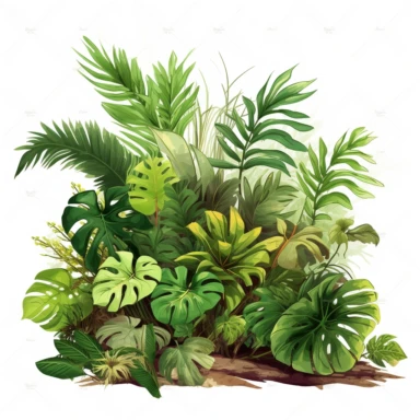 jungle plant clipart