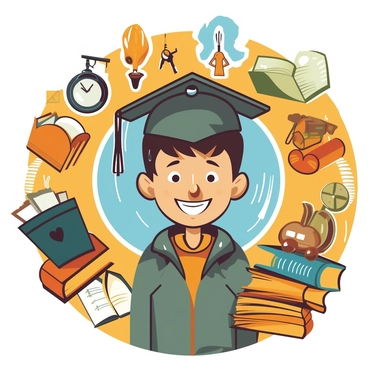 Education vector clip art