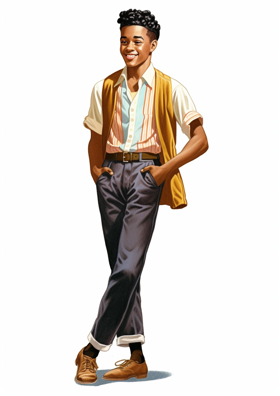 black boy cliparts