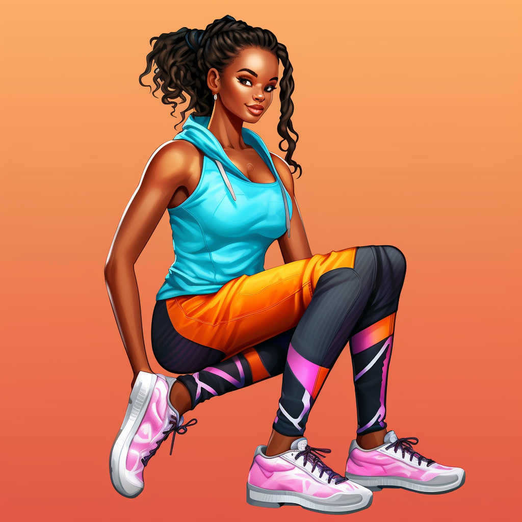 jogger cliparts