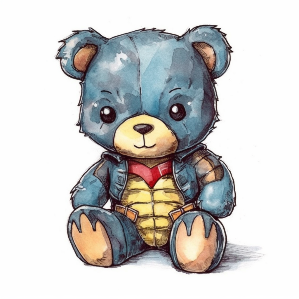 cute superhero cliparts