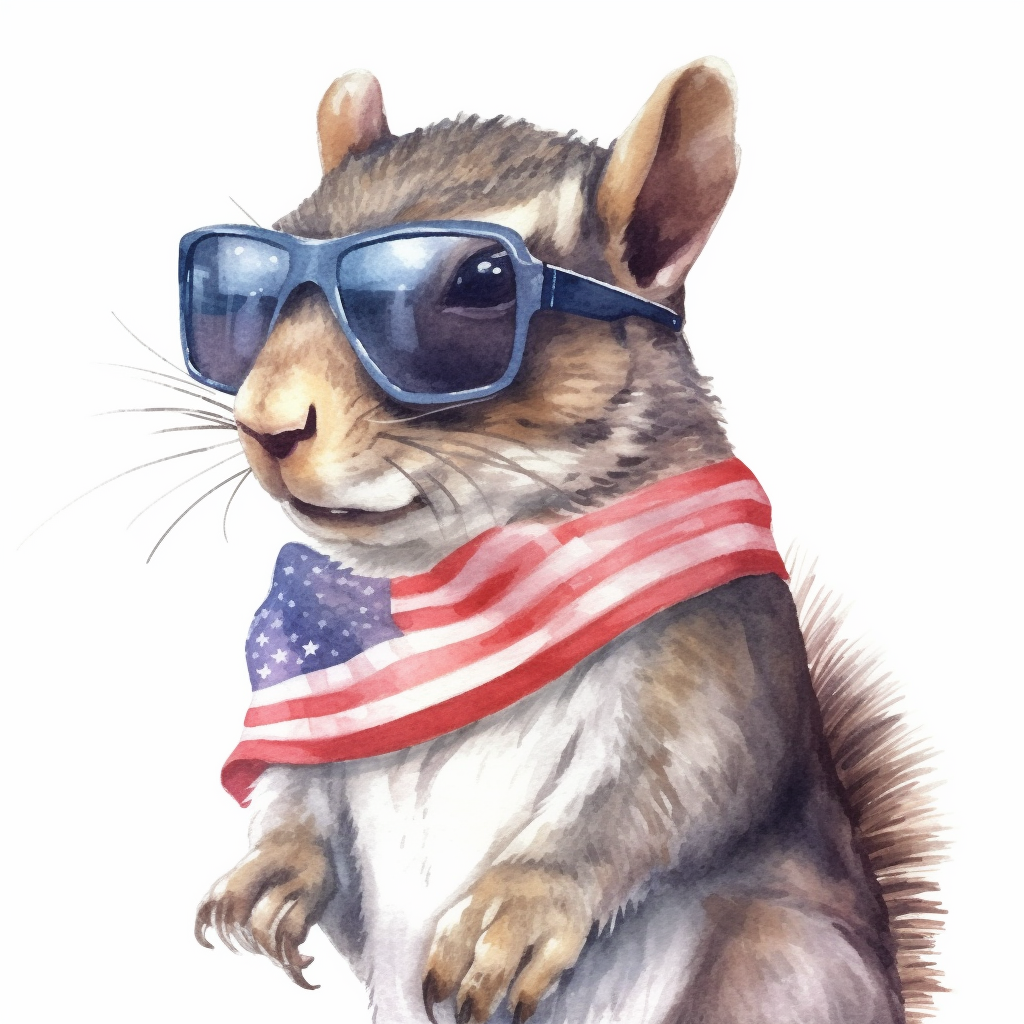 animated squirrel clipart