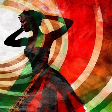 watercolor,hd, clipart, abstract art, celebrating Juneteenth, red, black, green--s 250