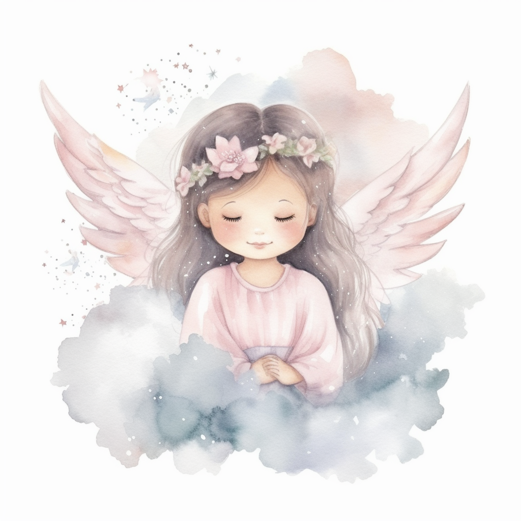 little angel clipart