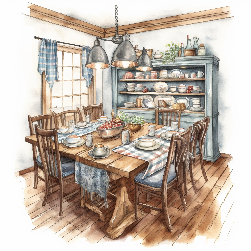 dining room cliparts