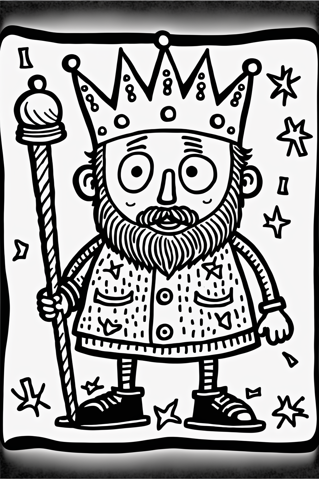 funny king cliparts
