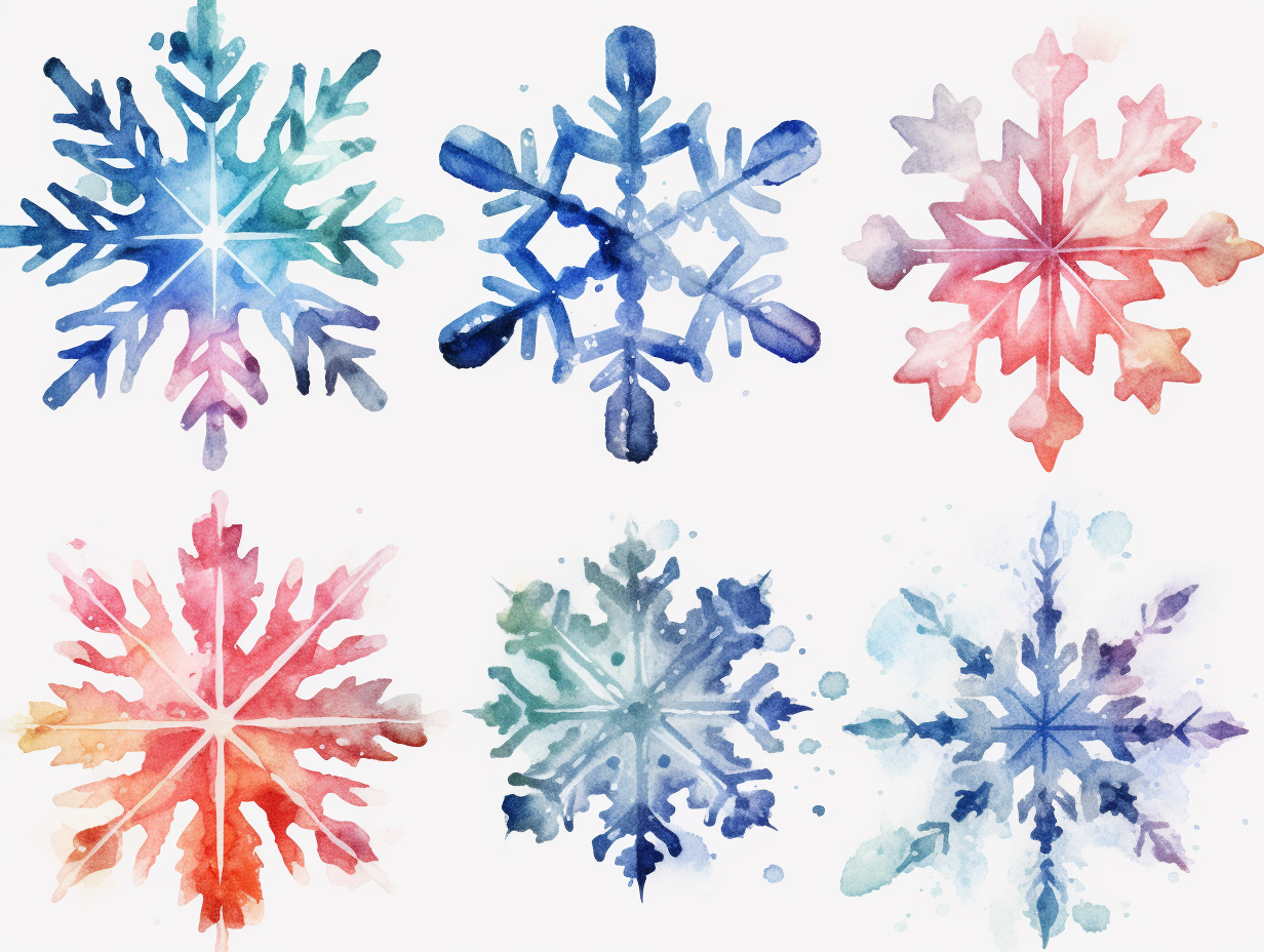 images of snowflakes clipart