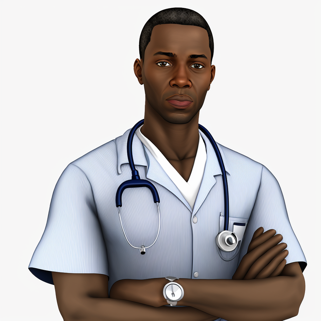male nurse clipart